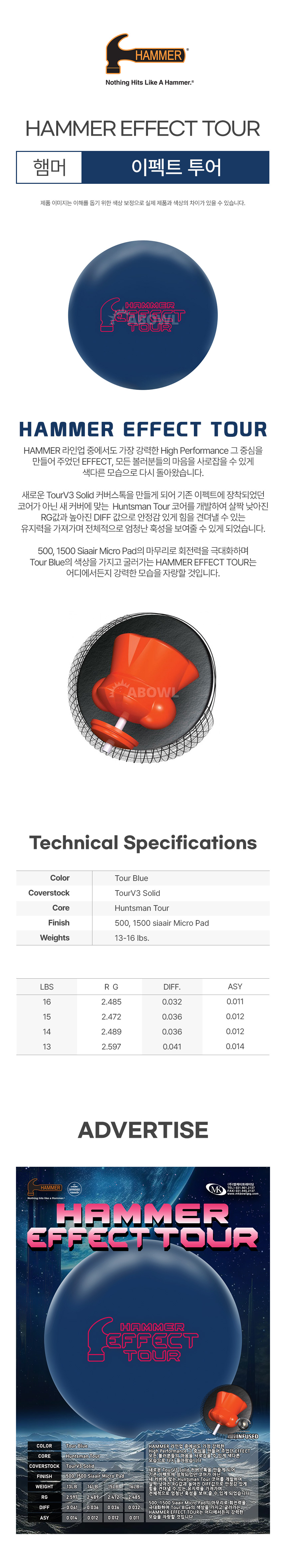 エフェクトツアー ハンマー Hammer mystery ball reveal : r/Bowling